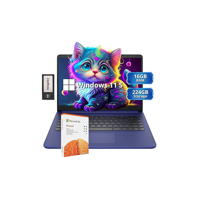 HP Stream 14 inch HD Lightweight Laptop,